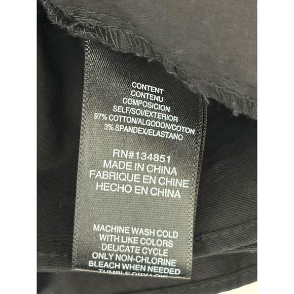 WAYF Black Smocked Peplum Tank Y2K Indie Flirty Waist Sz Medium Top Stretch Fit - Picture 5 of 11